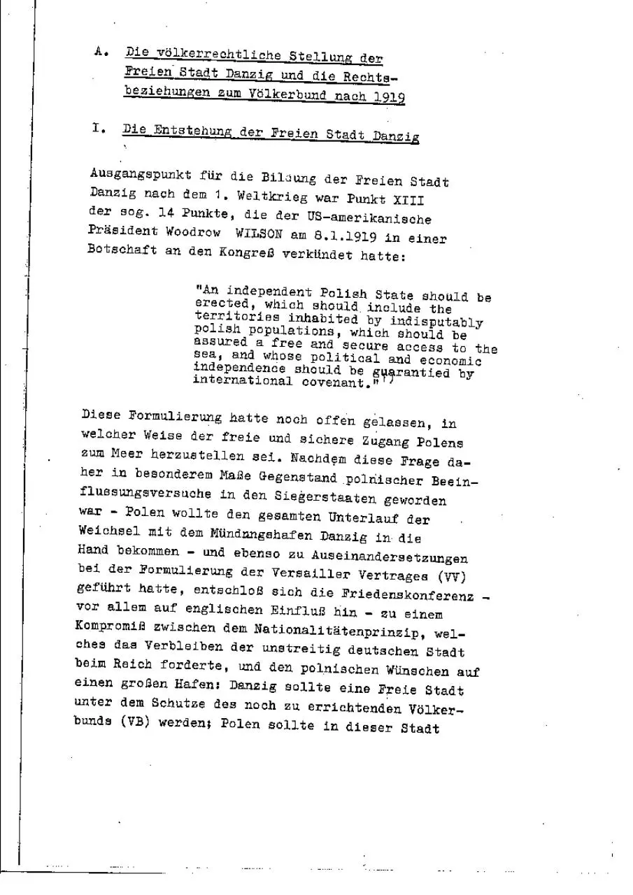 Page 1 of 185, 19700115 KLEIN Dr jur Friedrich Voelkerbund VN Gutachten