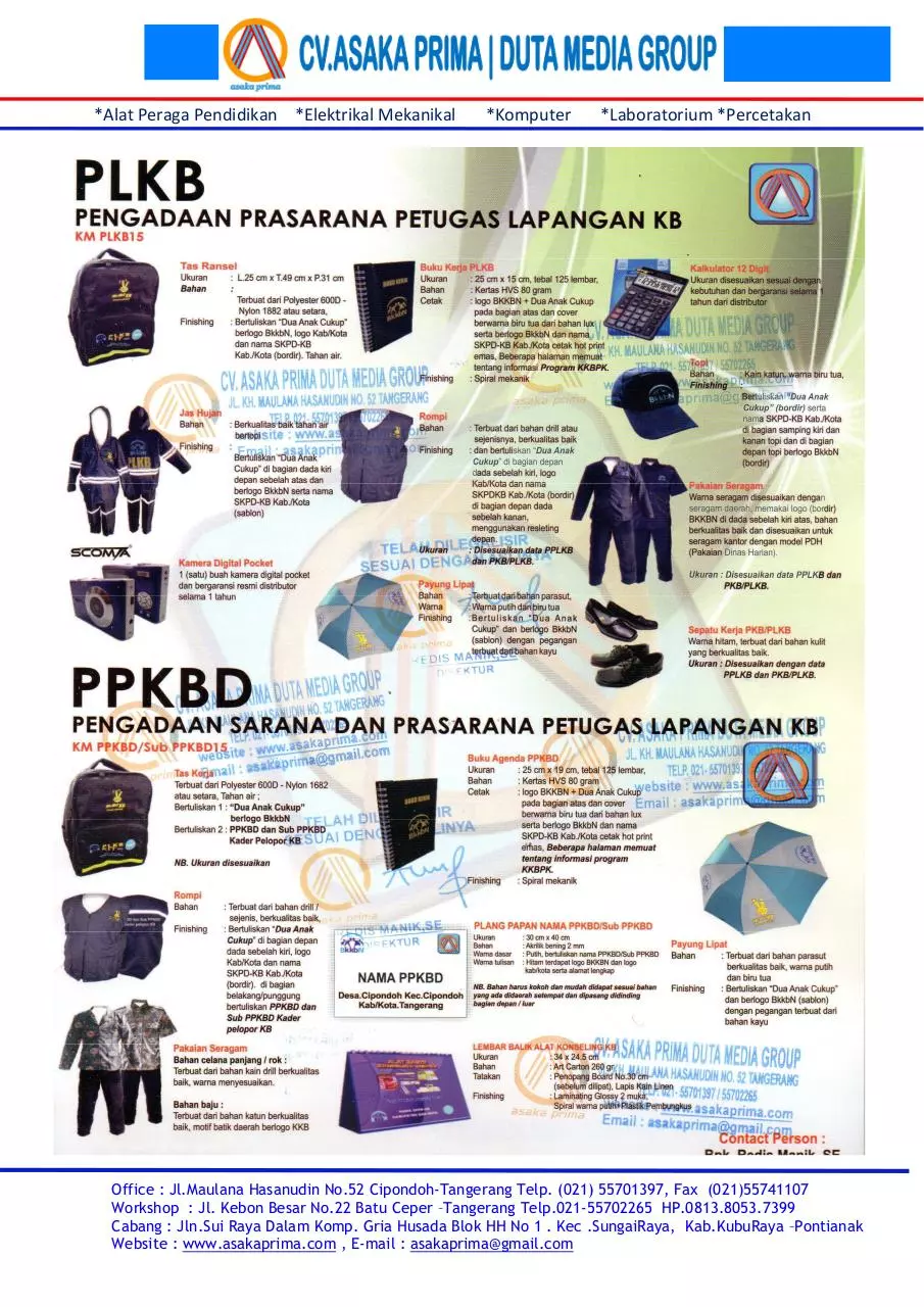 Page 5 of 16, ( KATALOG PRODUK BKKbN ) DAK bkkbn 2015