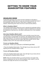 Page 1, GETTING TO KNOW YOUR QUADCOPTER FEATURES print (2)