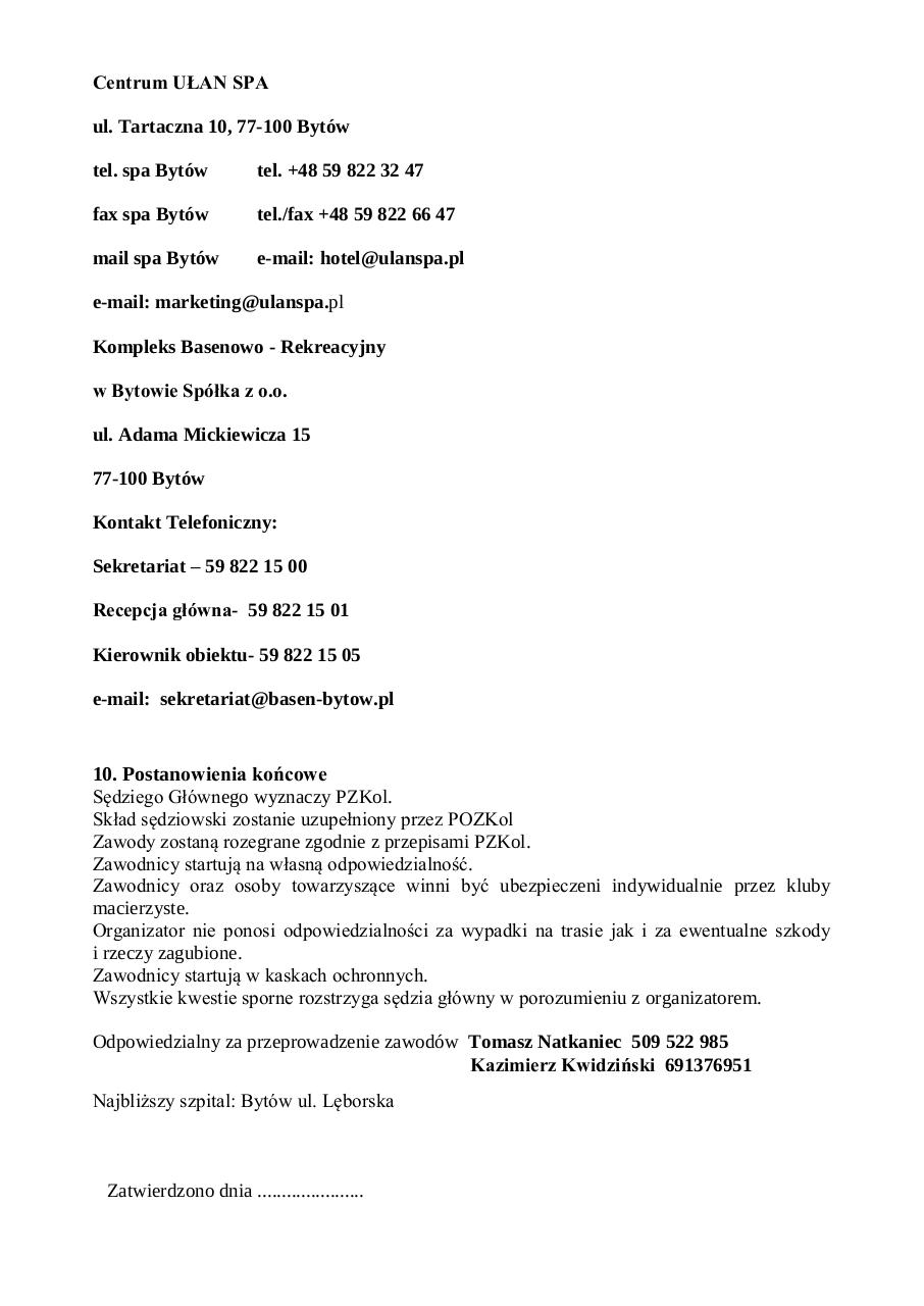 Document preview regulamin_ogÃ³lnopolski_wyÅ›cig_przeÅ‚ajowy.pdf - page 4/5