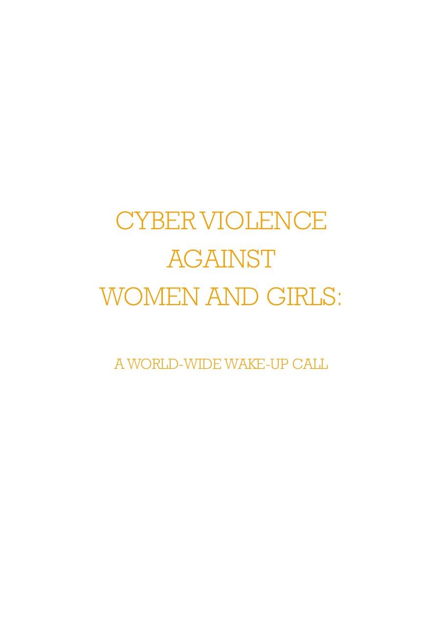 Cyber_violence_Gender report.pdf - page 3/70