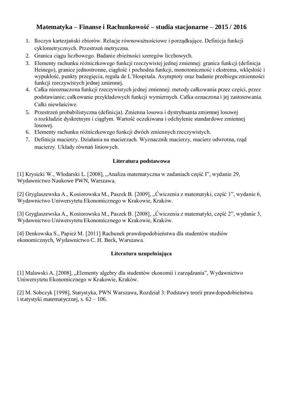 Document preview - Plan zajÄ™Ä‡ KrDzFR_2015_16.pdf - Page 1/1