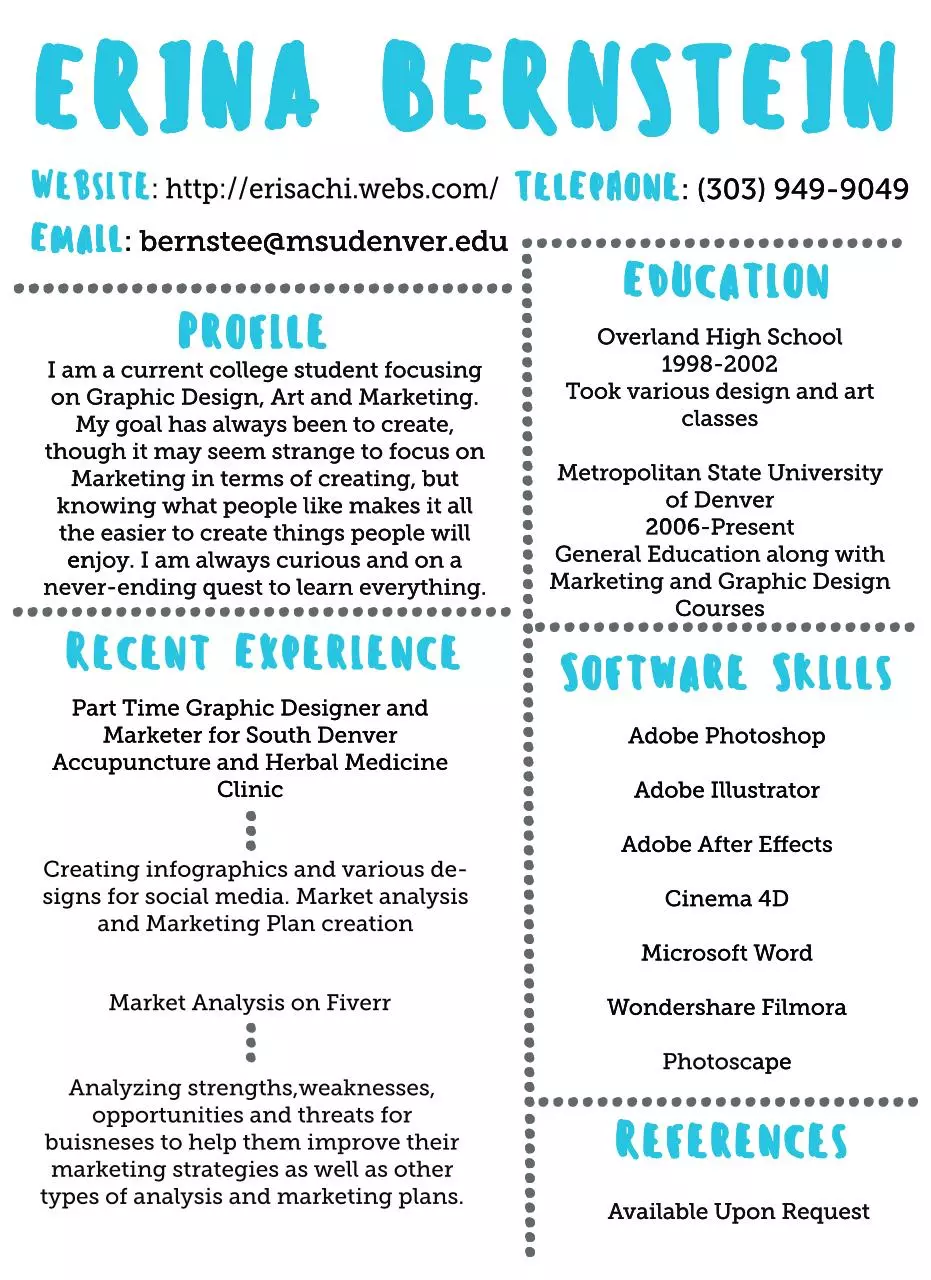 Document preview - resume.pdf - Page 1/1