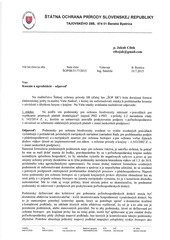 Page 1, Vyjadrenie ŠOP SR
