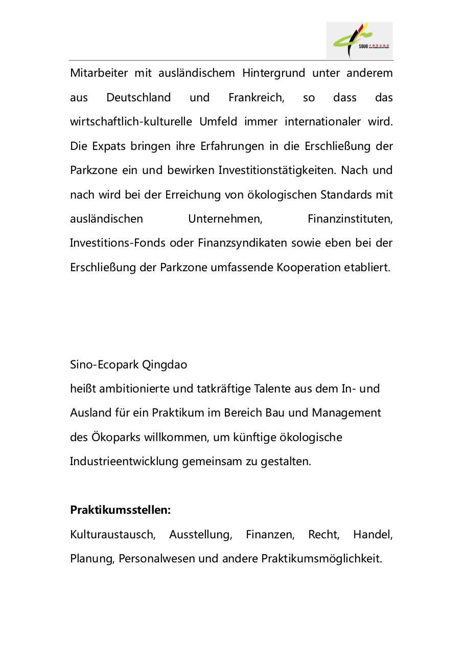 Document preview Stellenausschreibung  Praktikanten.pdf - page 3/5