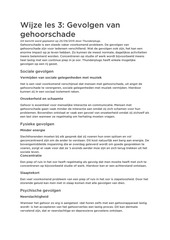 Page 1, Gehoorschade Thunderplugs les