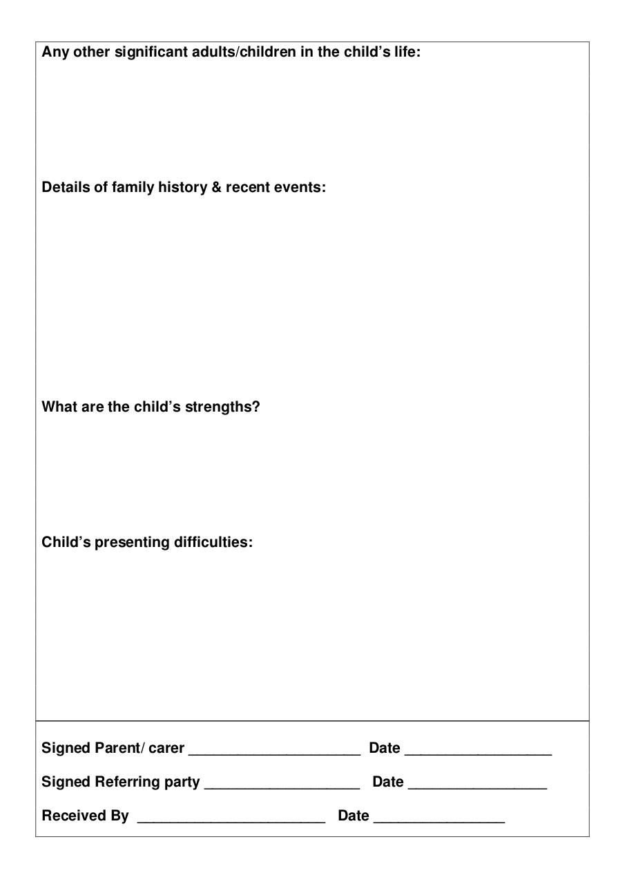 Document preview Referral Form Play Therapy.pdf - page 2/2