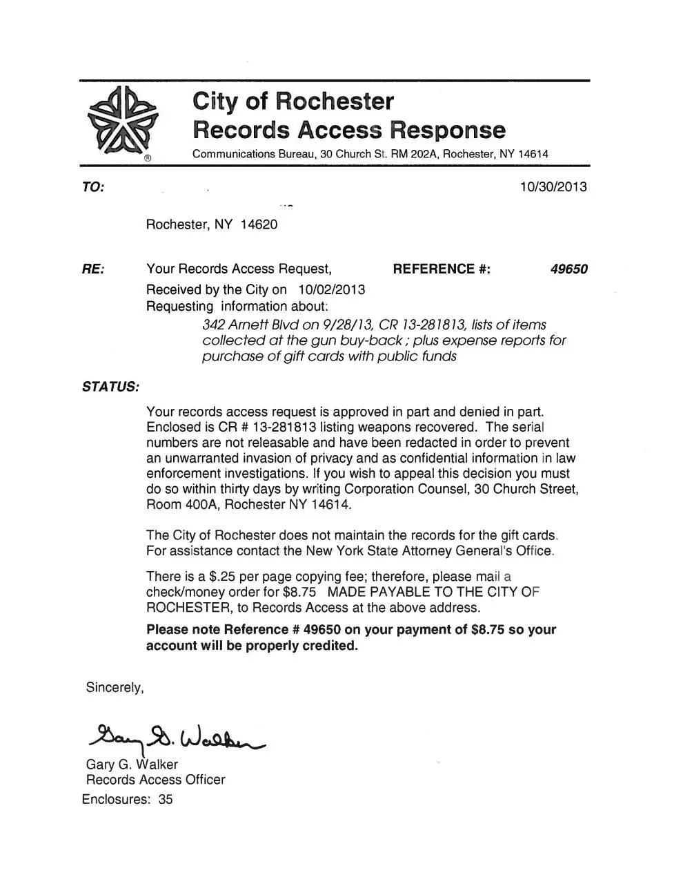 Page 1 of 36, ROC BUY BACK 2013