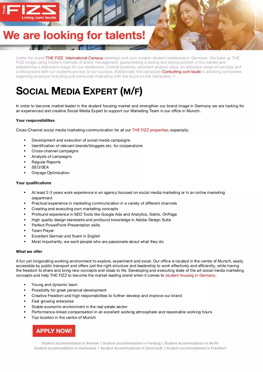 Document preview - Social-Media-Expert.pdf - Page 1/1