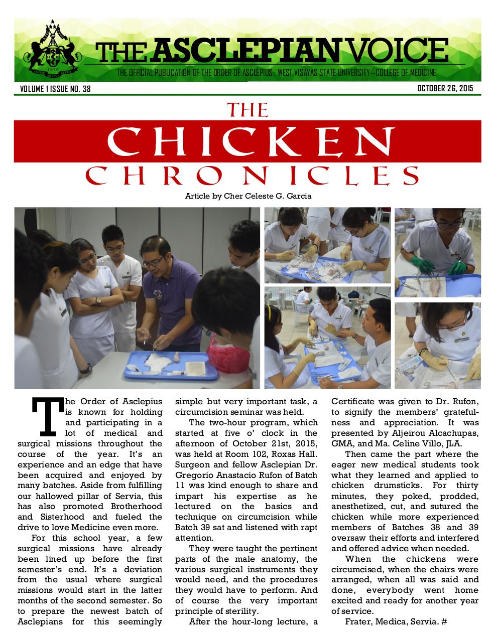 Document preview AV_38 - Chicken Chronicles.pdf - page 1/1