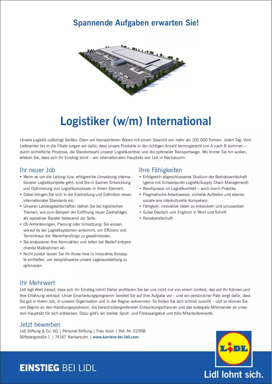 Page 1 of 1, Logistiker Messe 1015