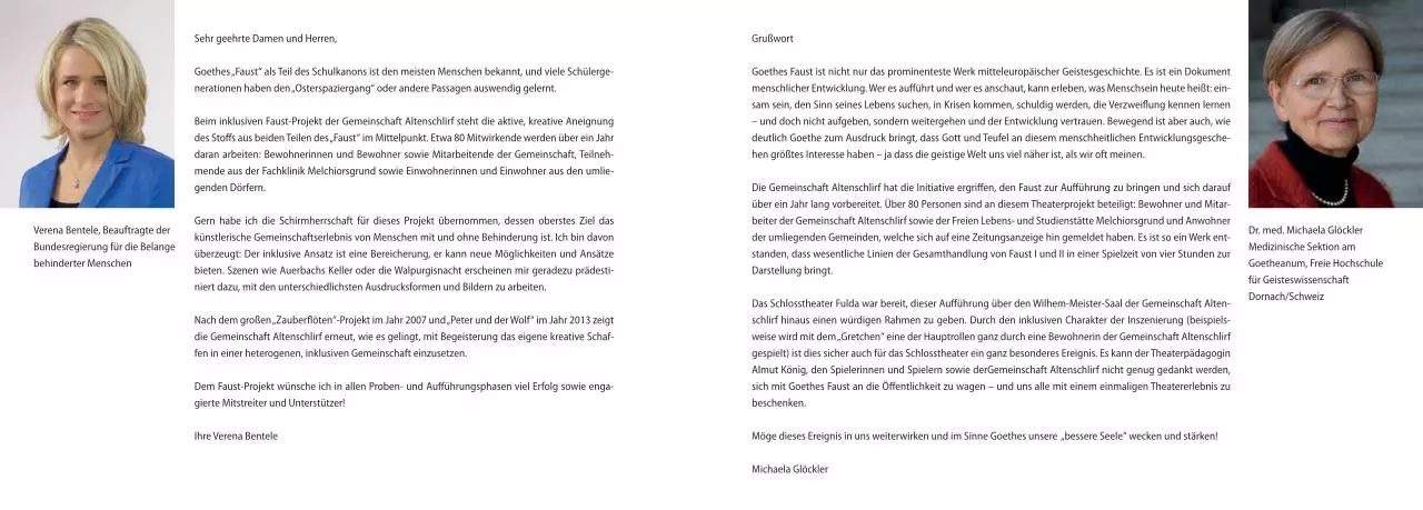 Page 2 of 19, FAUST Das Programm
