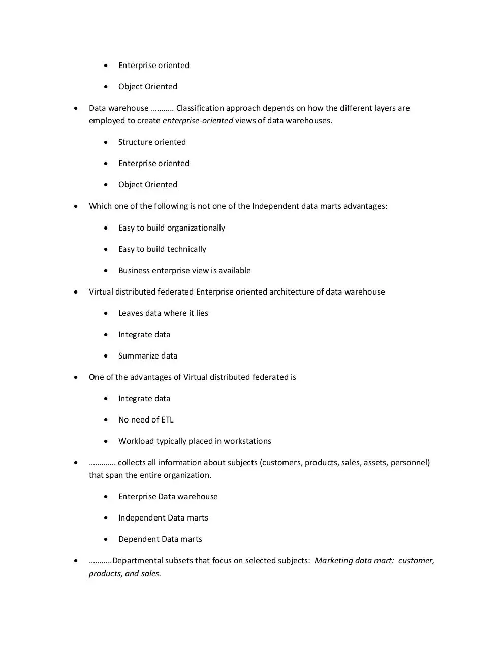 Page 2 of 8, sheet 1 Data Mining course 2015