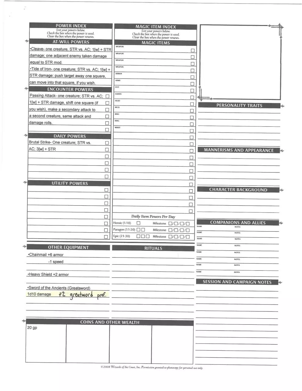 Page 2 of 2, Thorsen, Matt