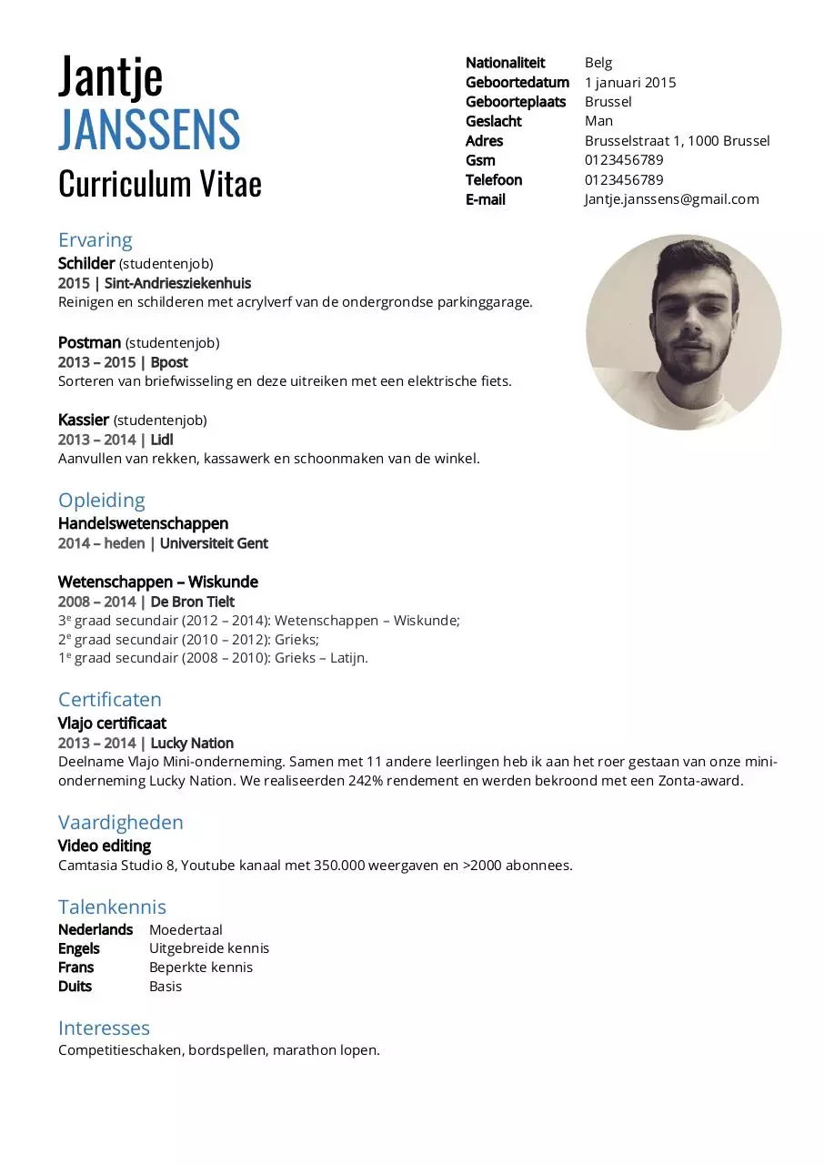 Page 1 of 1, 9livescv3