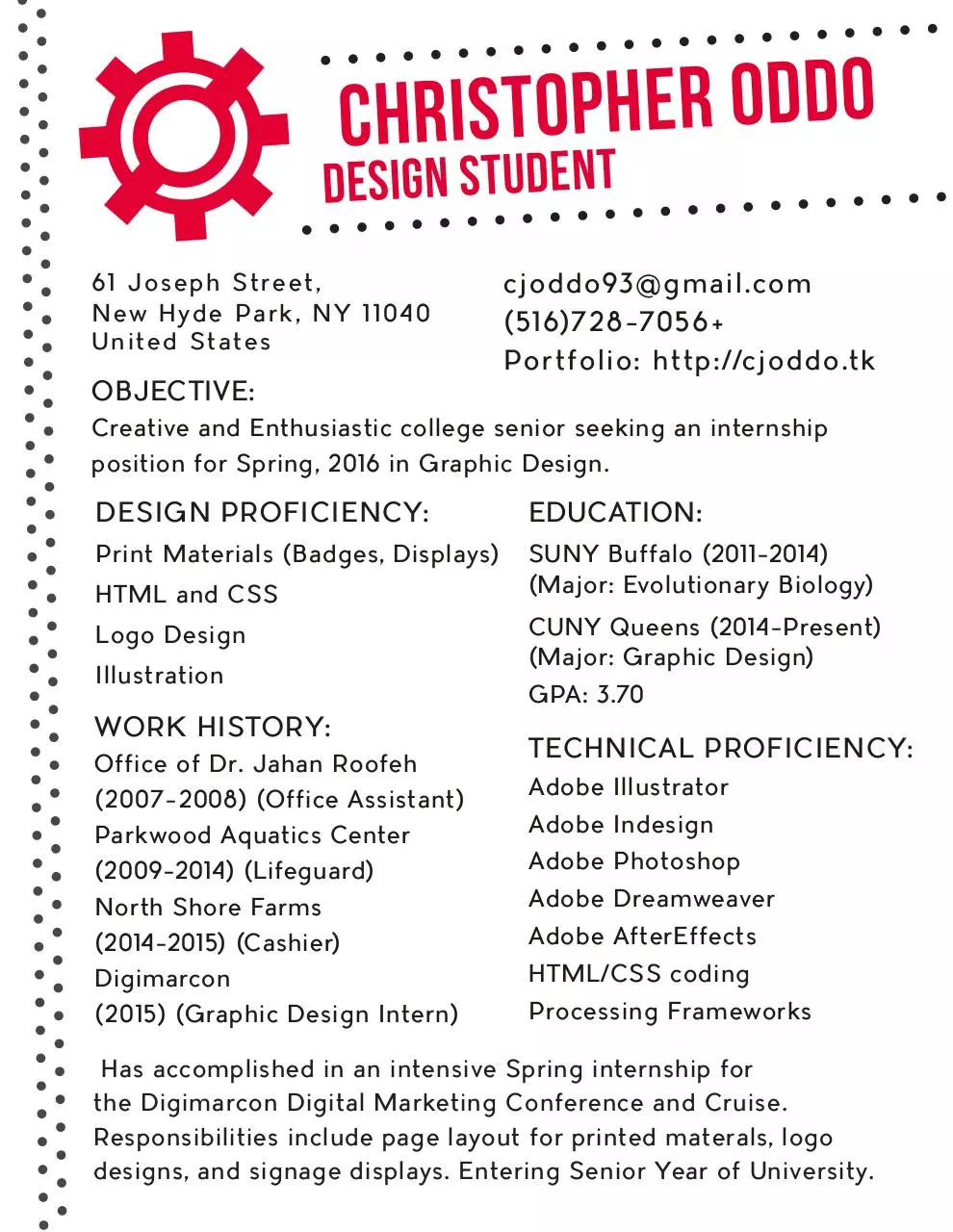 Document preview - Resume.pdf - Page 1/1