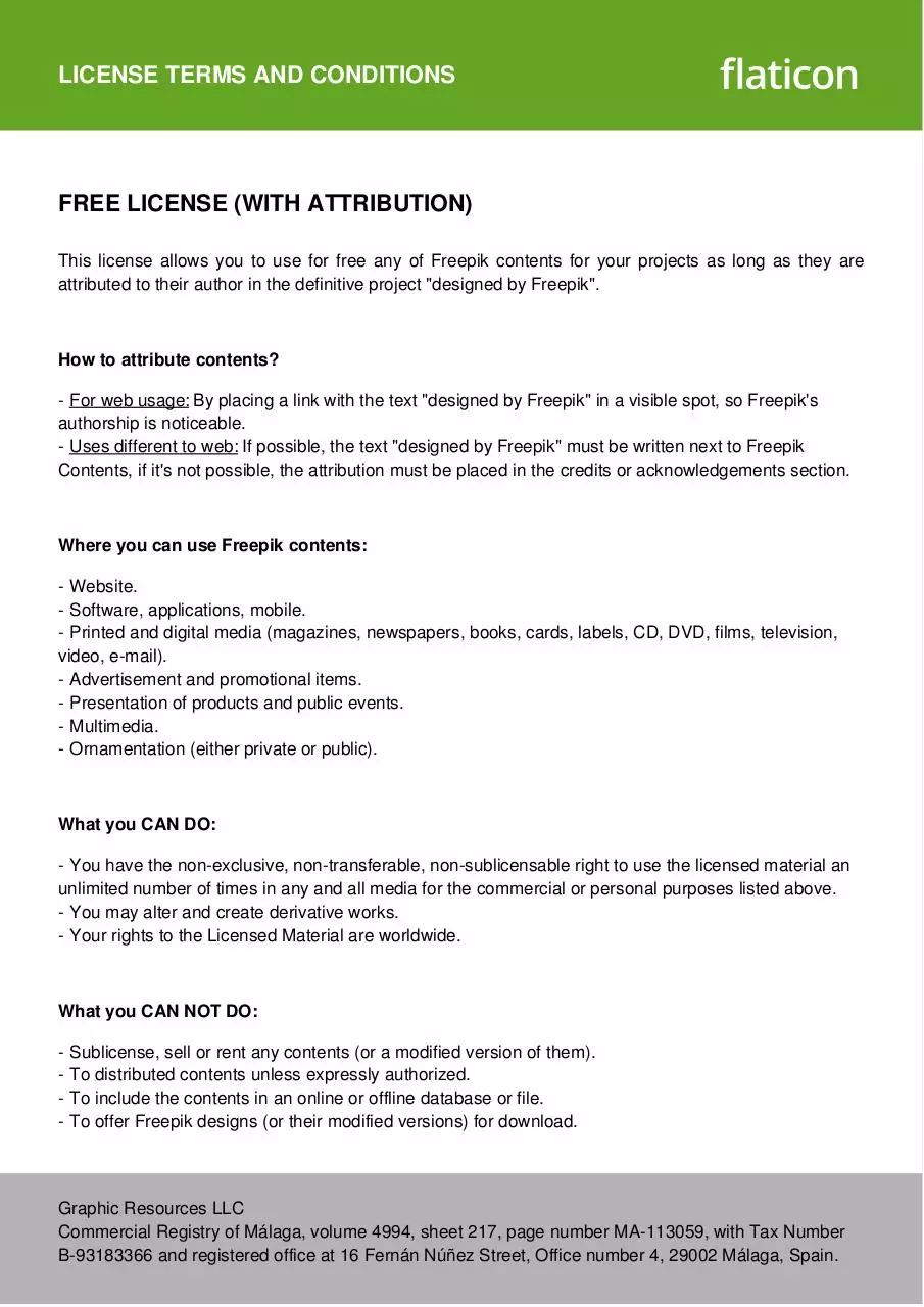 Page 1 of 1, license
