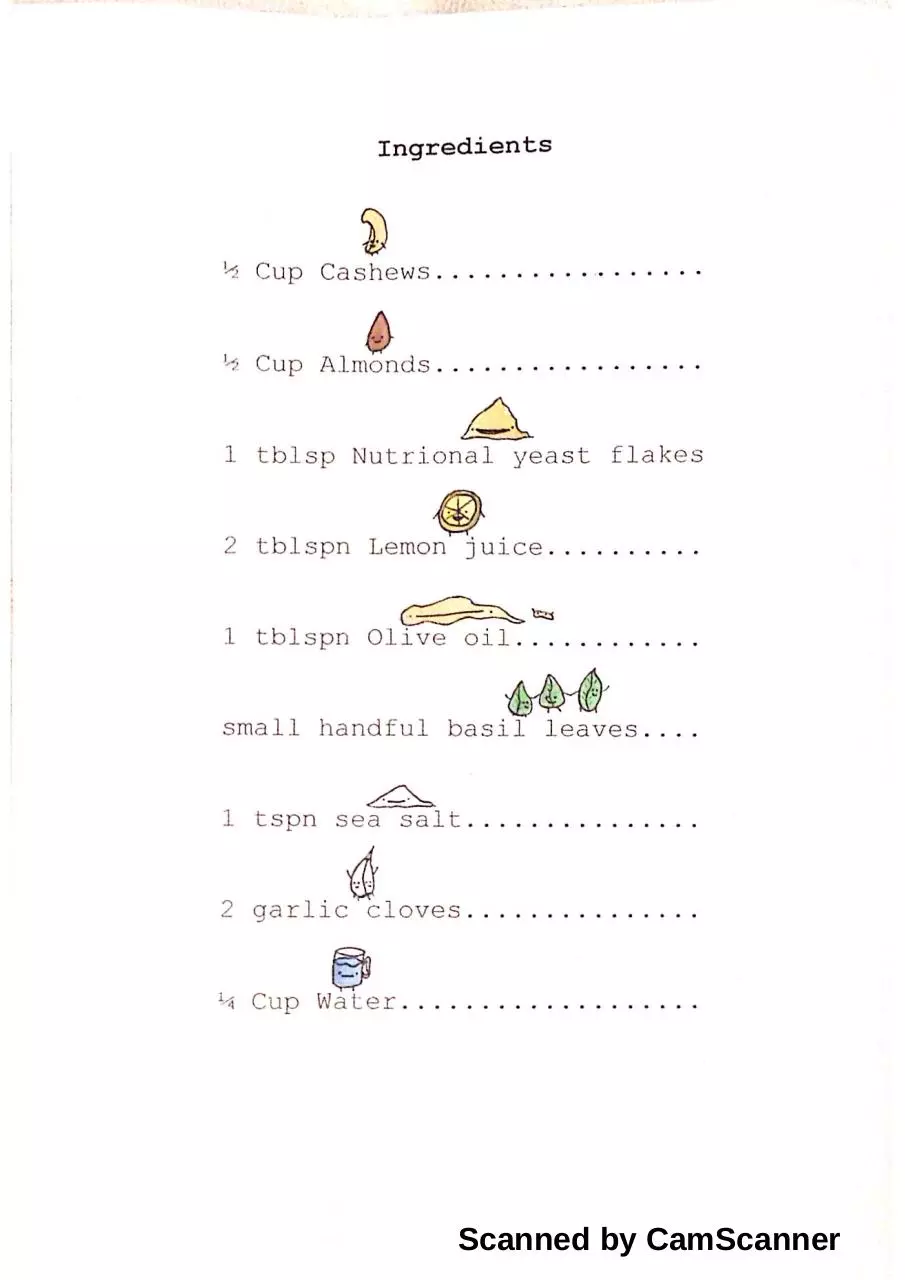 Page 1 of 3, nut cheese