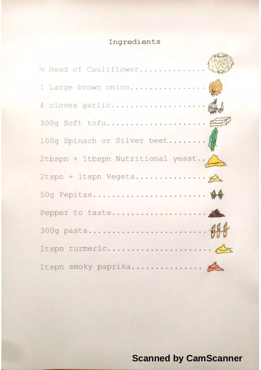 Page 1 of 3, pasta bake