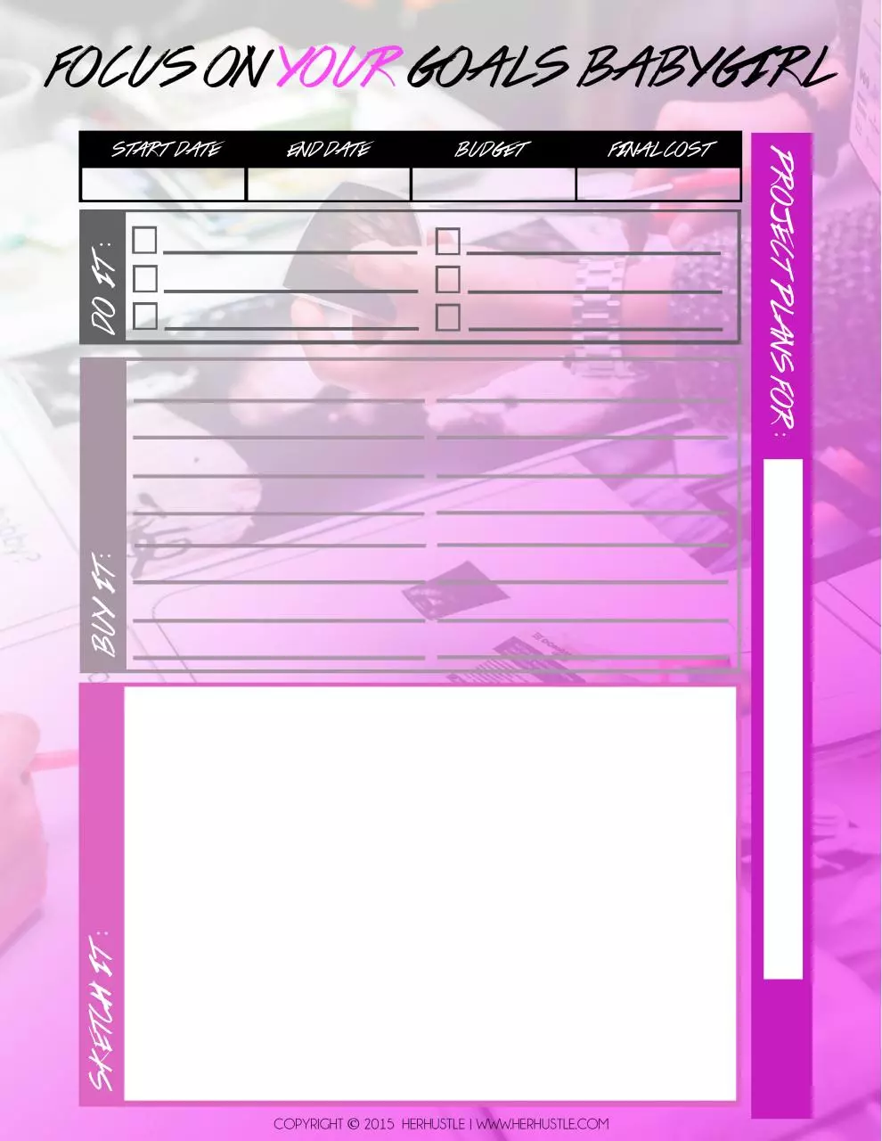 Page 1 of 1, projectplanner
