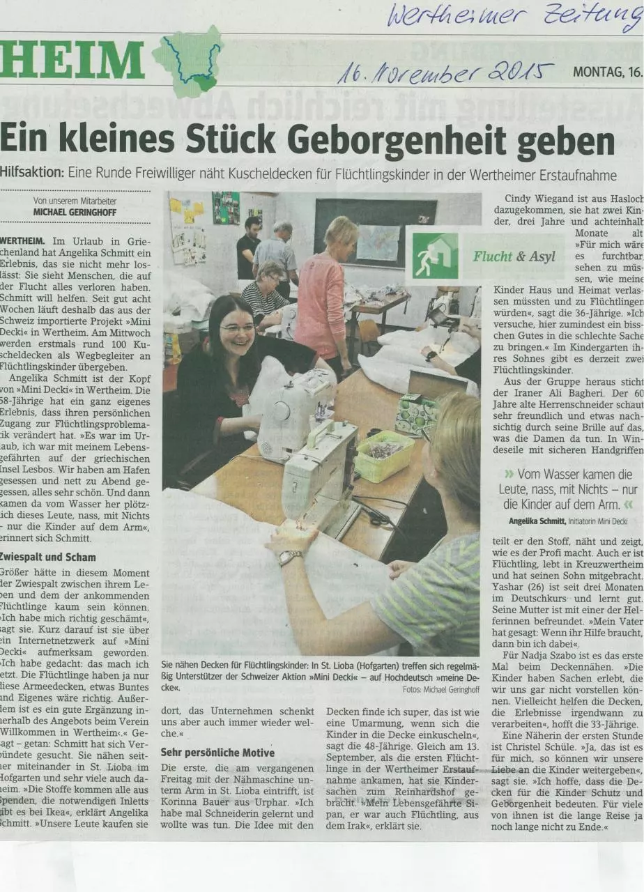 Page 1 of 1, Mini D 16 11 15 Werth Zeitung 1