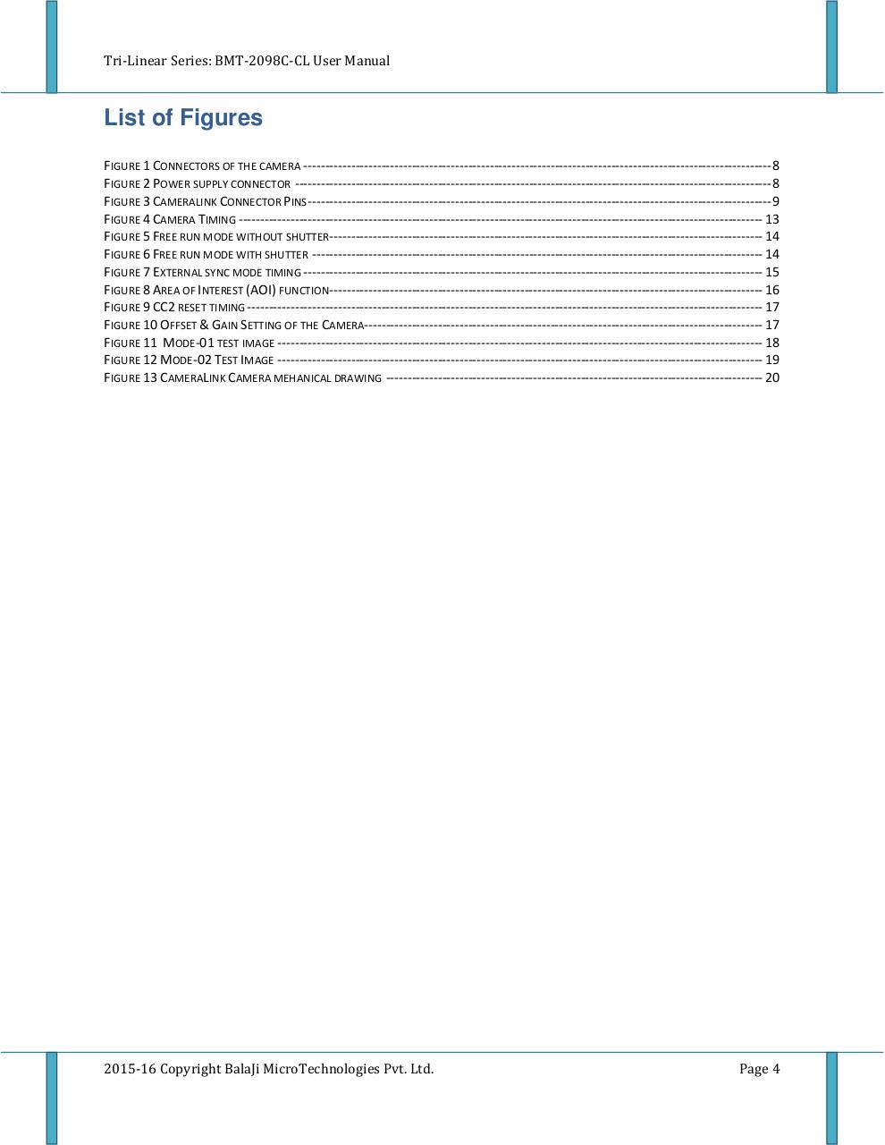 BMT-2098C-CL_USER MANUAL-CAMERALINK LINE SCAN CAMERA.pdf - page 4/21