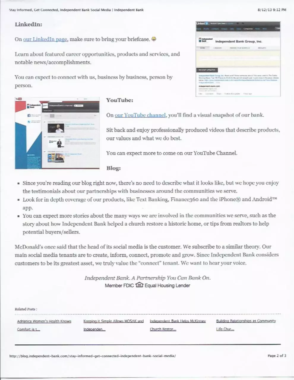 Page 5 of 6, 1 Ind. Bank Samples
