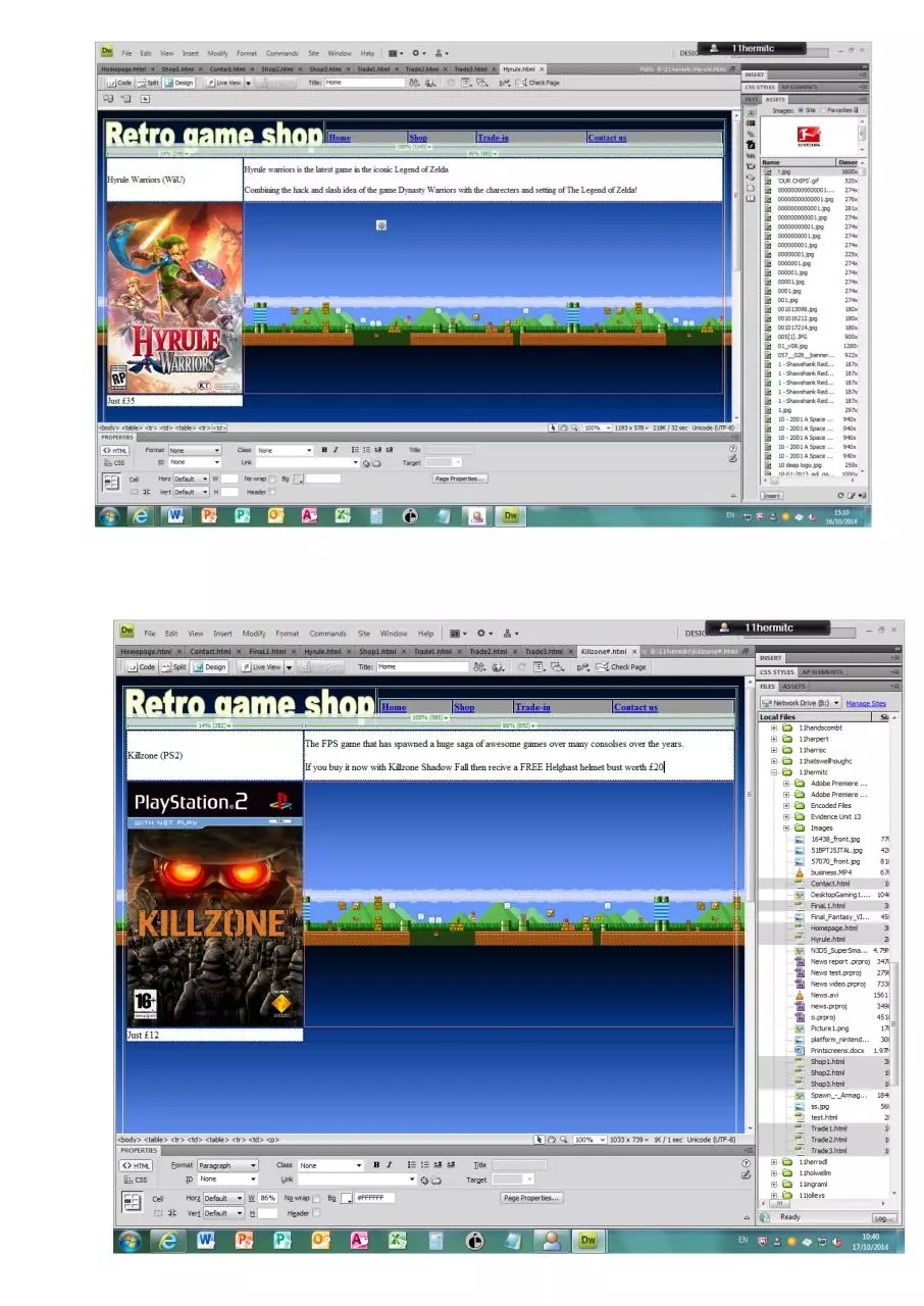 Page 2 of 4, Printscreens