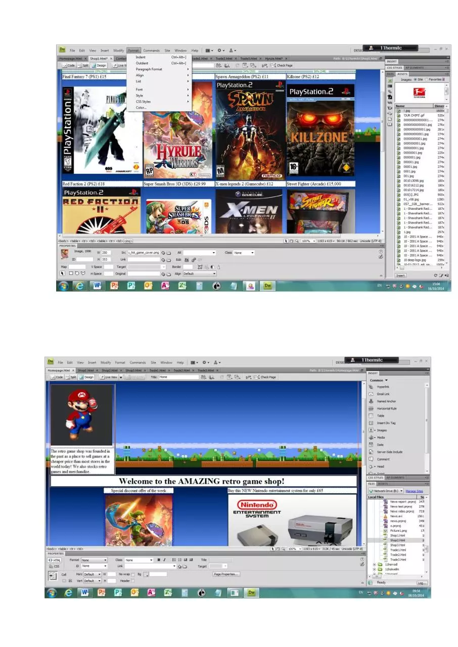 Page 3 of 4, Printscreens