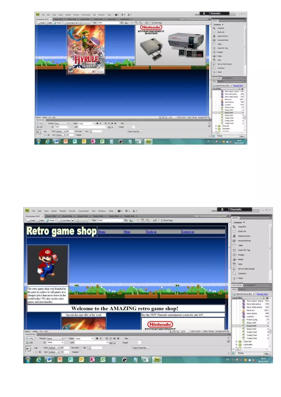 Page 4 of 4, Printscreens