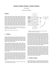 Page 1, chicken