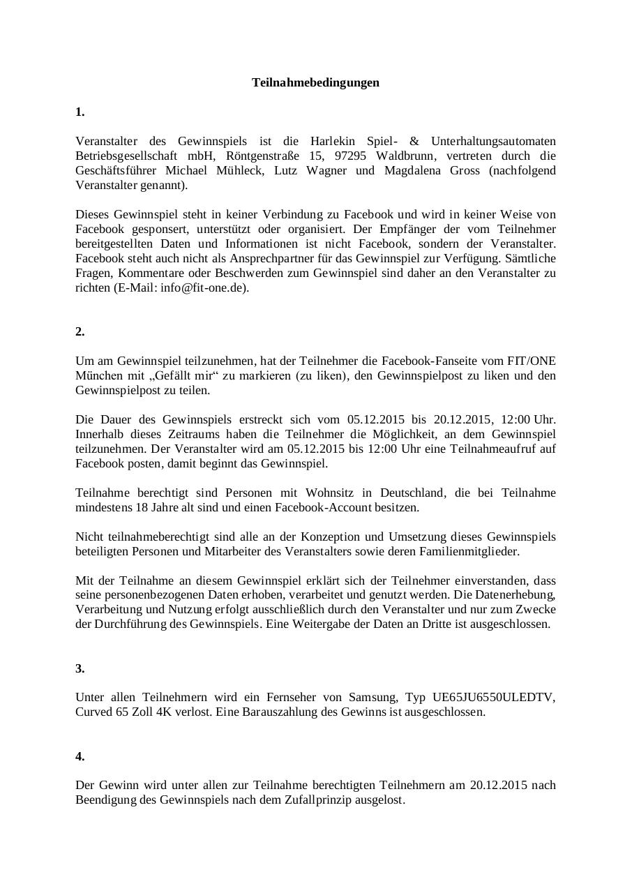 Document preview Teilnahmebedingungen.pdf - page 1/3