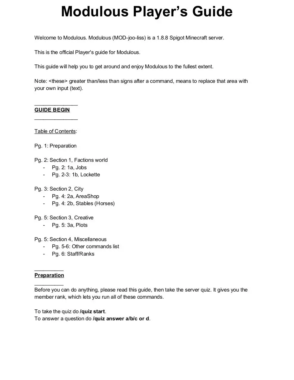 Page 1 of 6, modulousplayer'sguiderev12491205915