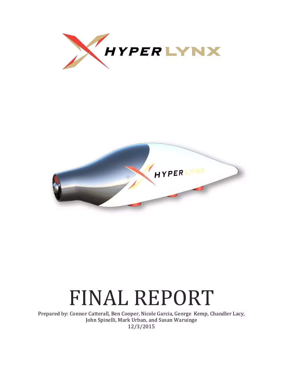 Page 1 of 71, FinalReport Hyperlynx