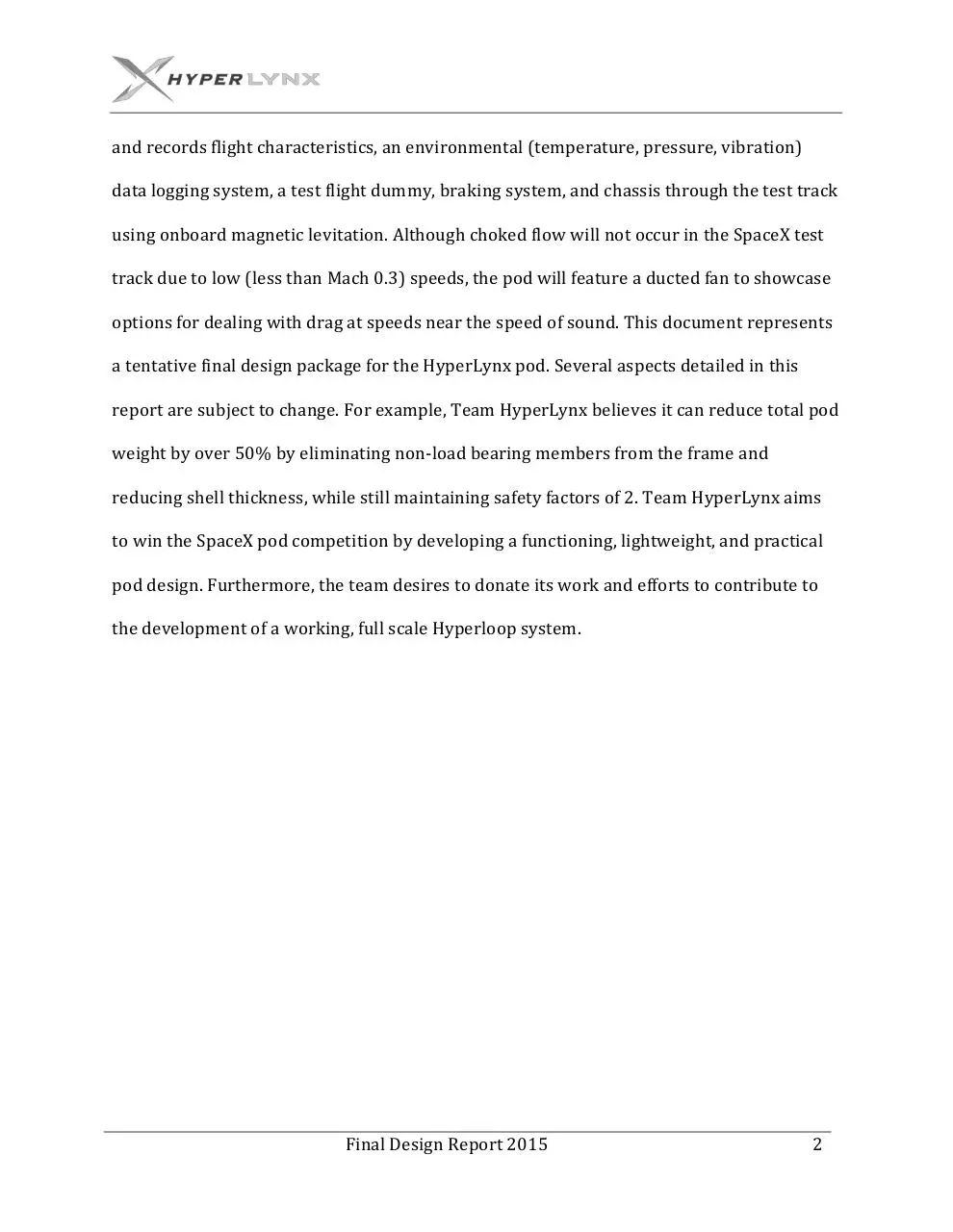 Page 3 of 71, FinalReport Hyperlynx