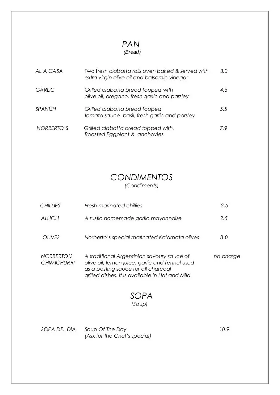 Page 1 of 10, Menu 14 December 2015