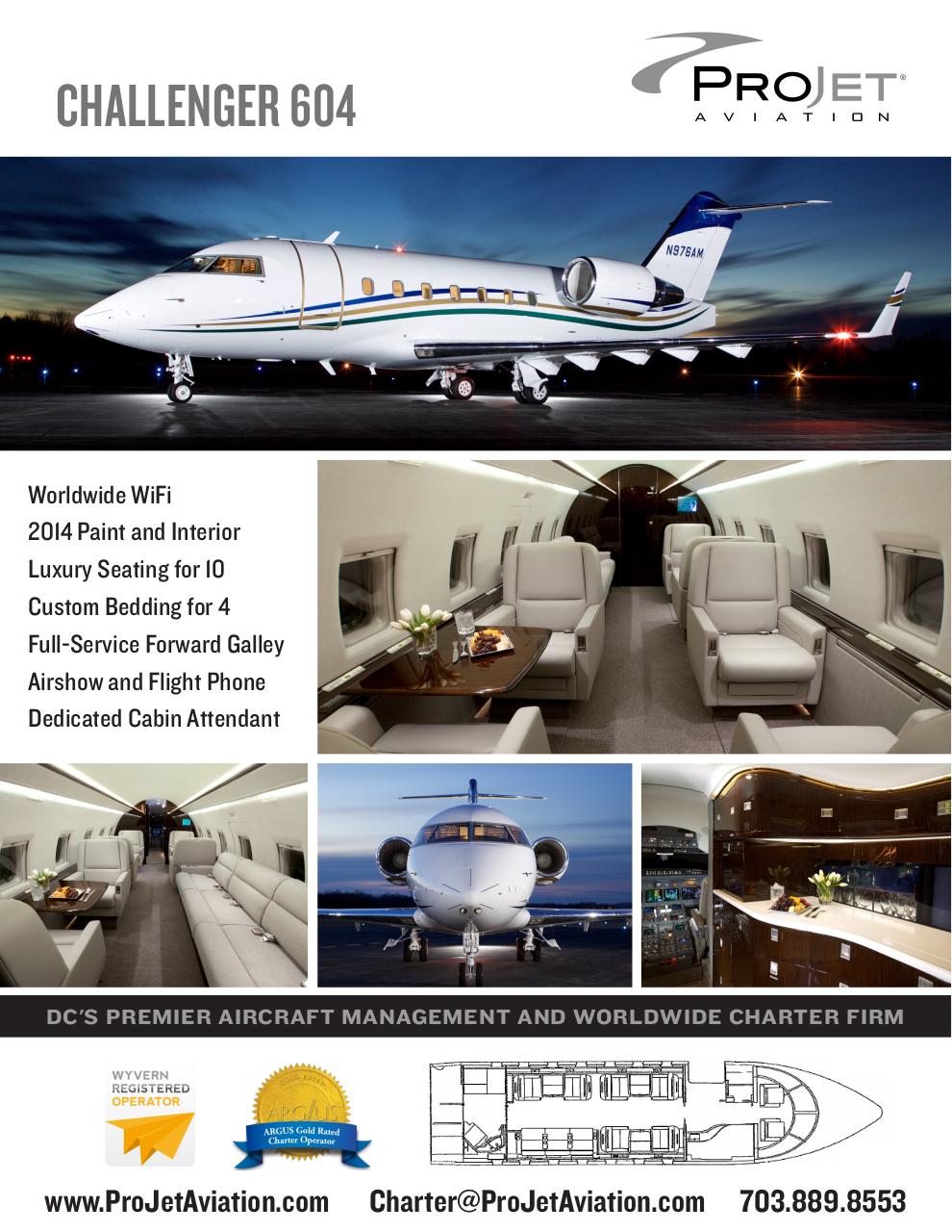 Document preview ProJet_FleetSheet_Challenger 604.pdf - page 1/1