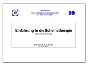 Page 1, Vortrag Einführung in die Schematherapie (Auszug)