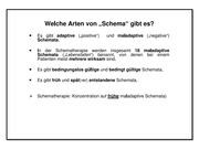 Page 4, Vortrag Einführung in die Schematherapie (Auszug)