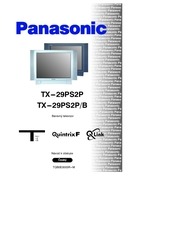 Page 1, PANASONIC TX 29PS2P