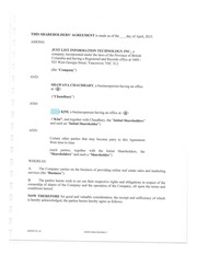 Page 2, ShareholdersAgreement