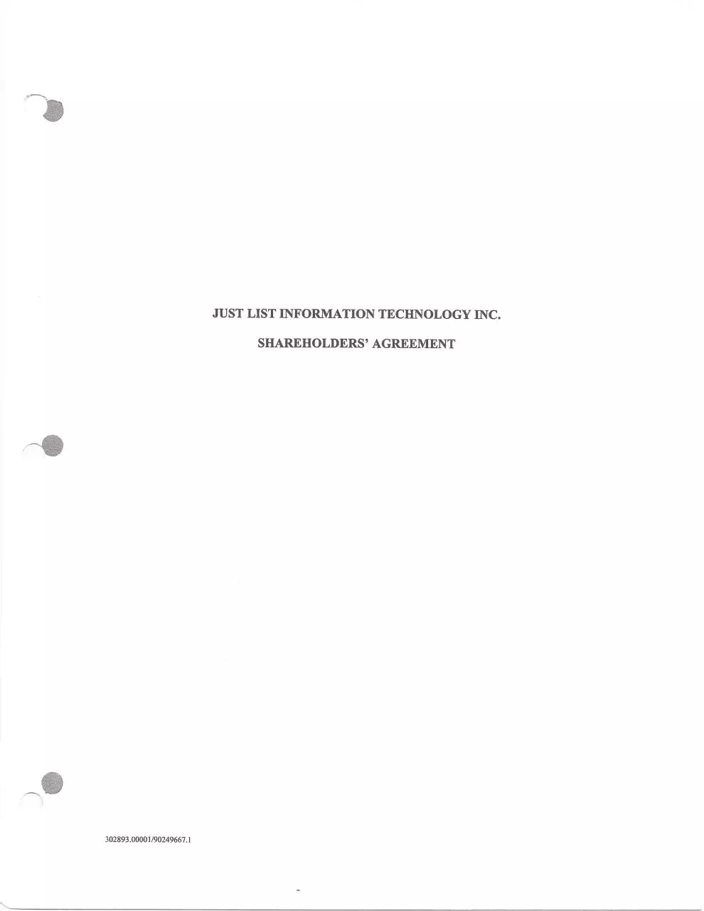 Page 2 of 28, ShareholdersAgreementReal
