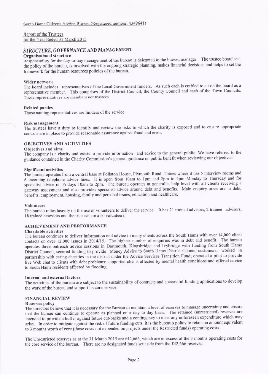 Page 4 of 16, Annual Accts 2014.15