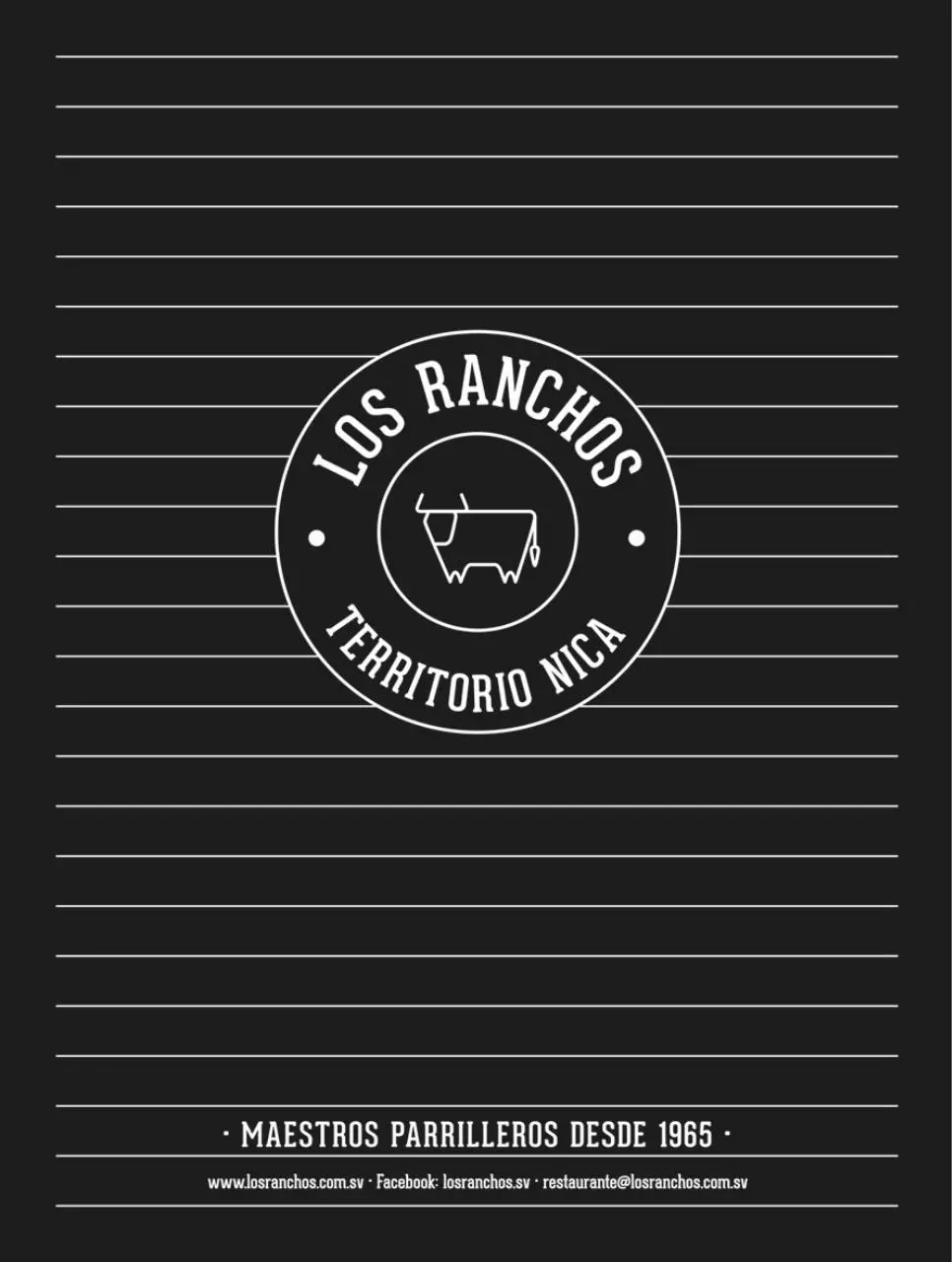 Page 1 of 10, Menu Los Ranchos