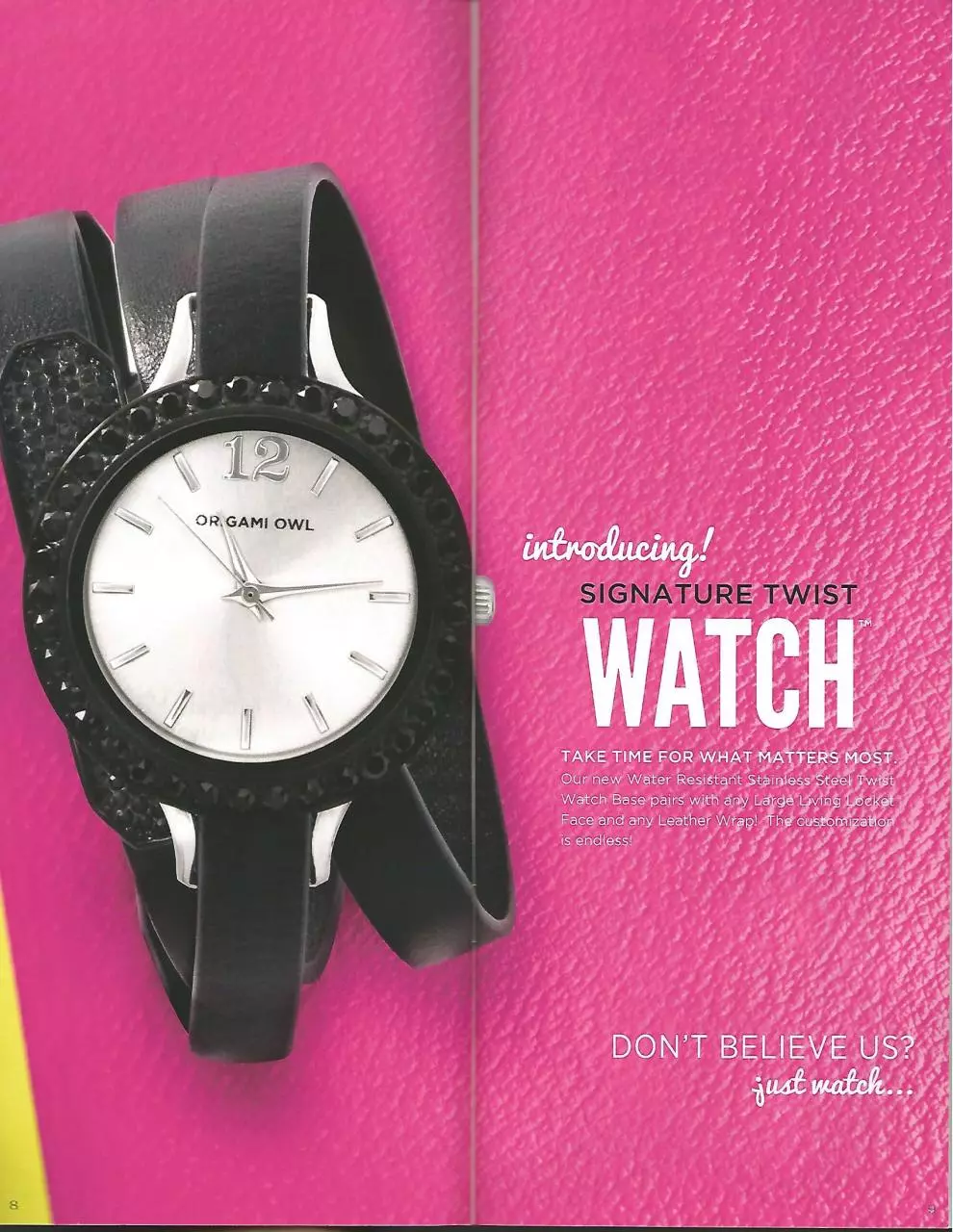 Page 4 of 36, Origami Owl Fall 2015 Take Out Menu