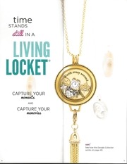 Page 3, Origami Owl Fall 2015 Take Out Menu