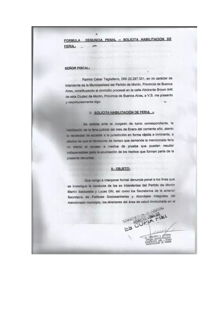 Page 1 of 15, Taglia denuncia (1)