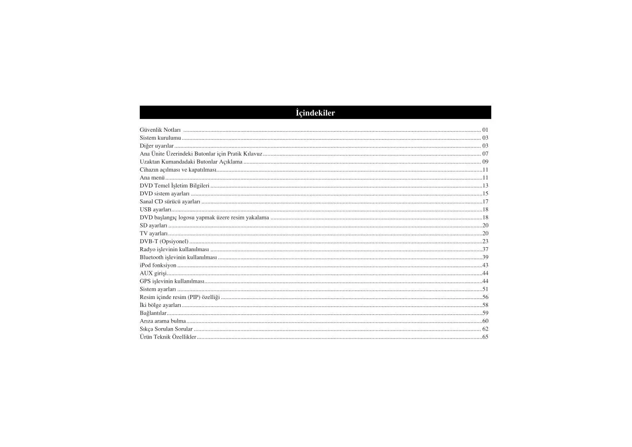Page 3 of 68, NECVOX HD SERİSİ