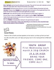 Page 2, Newsletter template 1 10