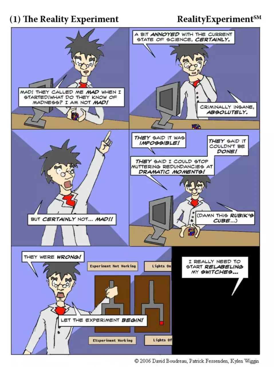 Page 2 of 264, Reality Experiment The Definitive Collection